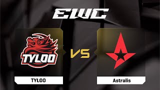 TYLOO проти Astralis | Карта 2 | Counter-Strike 2 at EWC 25 - Day 1 - Ro16