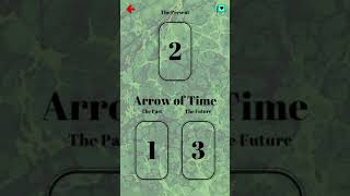 Gold Tarot app - the "Arrow of Time" reading screenshot 4