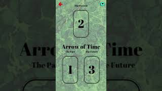 Gold Tarot app - the "Arrow of Time" reading screenshot 5