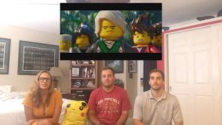 Lego ninjago trailer 2 comic con (group reaction)