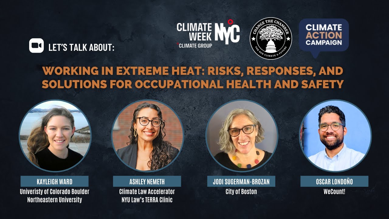 Working in Extreme Heat: Risks, Responses, and Solutions for Occupational Health and Safety