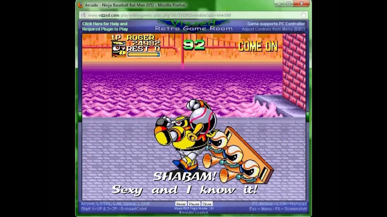 VIZZED: Ninja Baseball Bat Man - GAME REVIEW