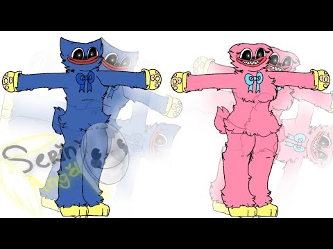 Poppy Playtime Doing Helicopter Helicopter Meme