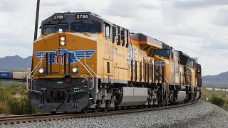 Union Pacific UPS Z-Train Sandbagging It Up 1% Grade To Shawmut