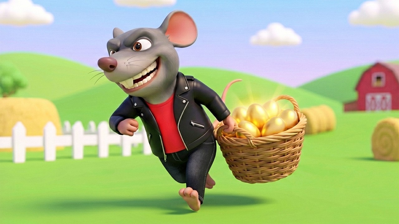 История старого Макдональдса 😱 | Крыса-вор украла золотое яйцо у курицы-наседки 🐔🥚 | Детские песни