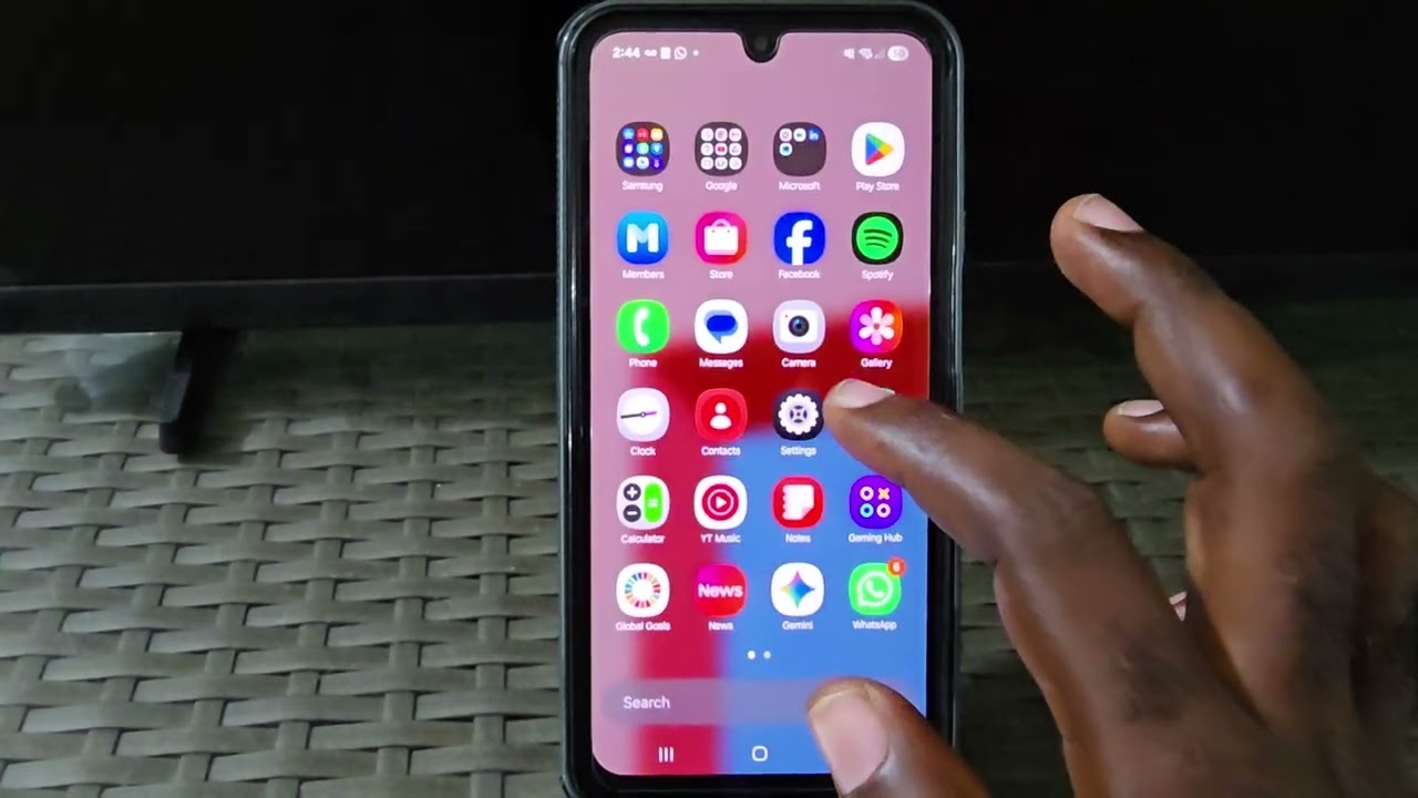 Samsung Galaxy A16 Lock Screen time Setting
