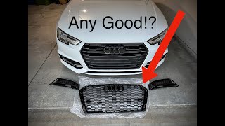 RS Style Grill and Vents for B9 Audi S4/A4