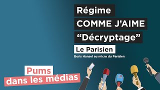 Régime  Comme Jaime  Décryptage Du Dr Boris Hansel - Par Le Parisien Avec Pums