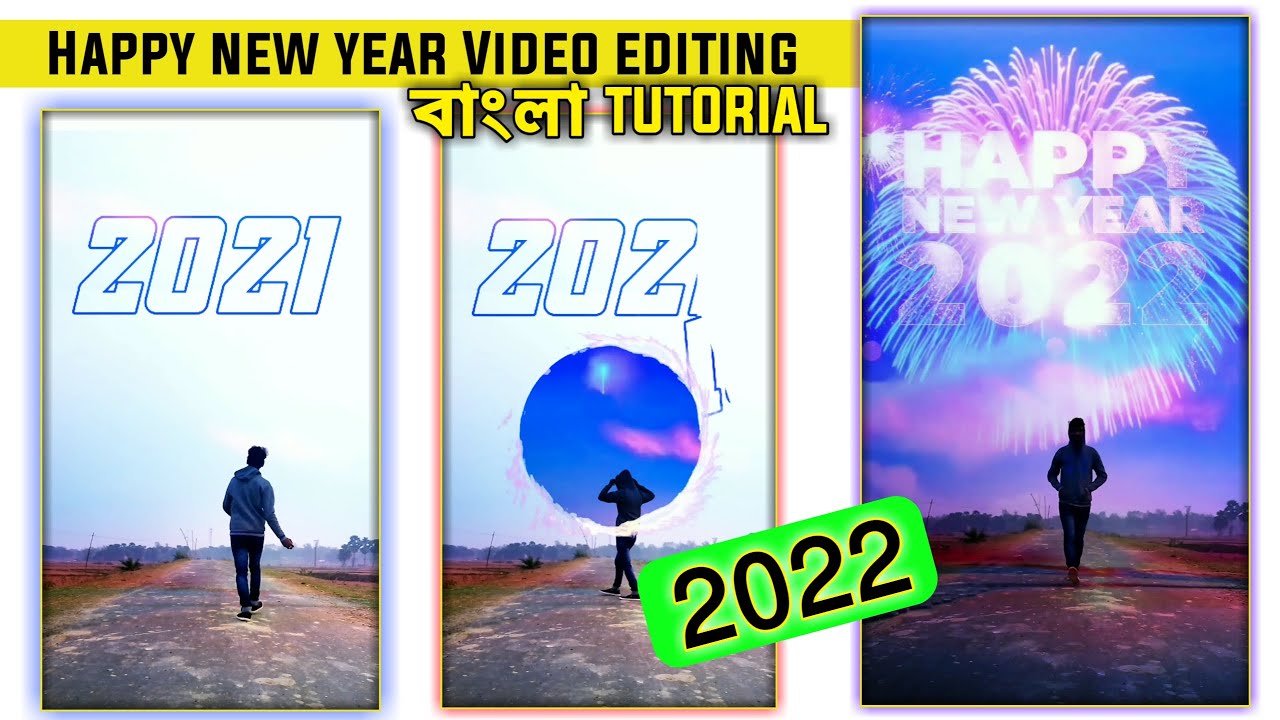 Happy New Year 2022 Status Video Editing Tutorial || @Techarman Happy ...