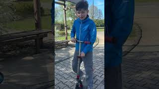 Roller tour von Senftenberg nach Kleinkoschen / самокатный тур между немецкими городками
