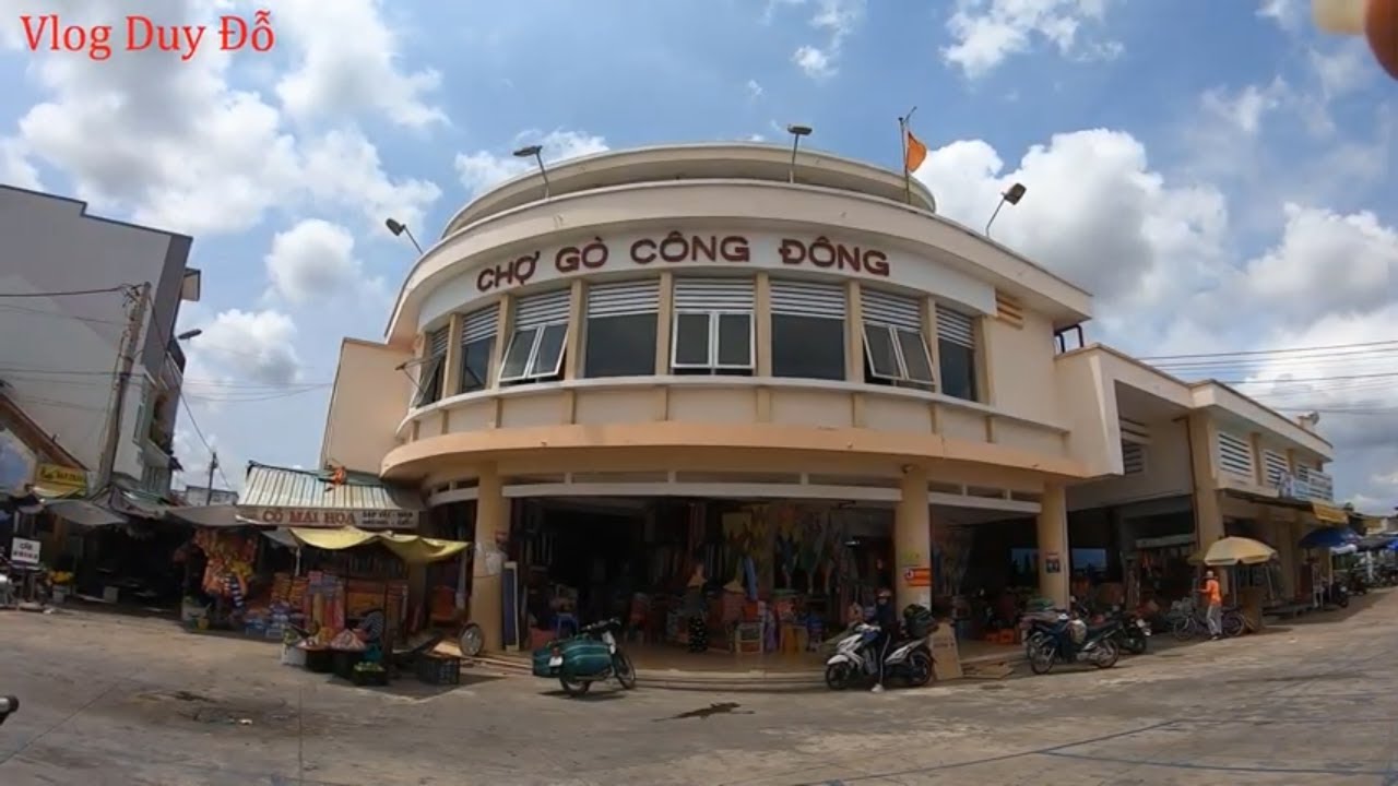 Chợ Gò Công Đông ! Huyện Gò Công , Tiền Giang #449 - YouTube