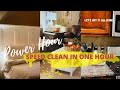 SPEED CLEAN POWER HOUR / CLEAN WITH ME / SET YOUR TIMER