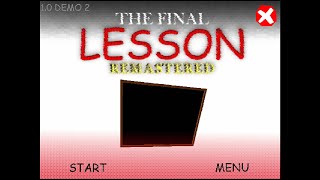 Playing! Baldi's Basics The Final Lesson!!!😁