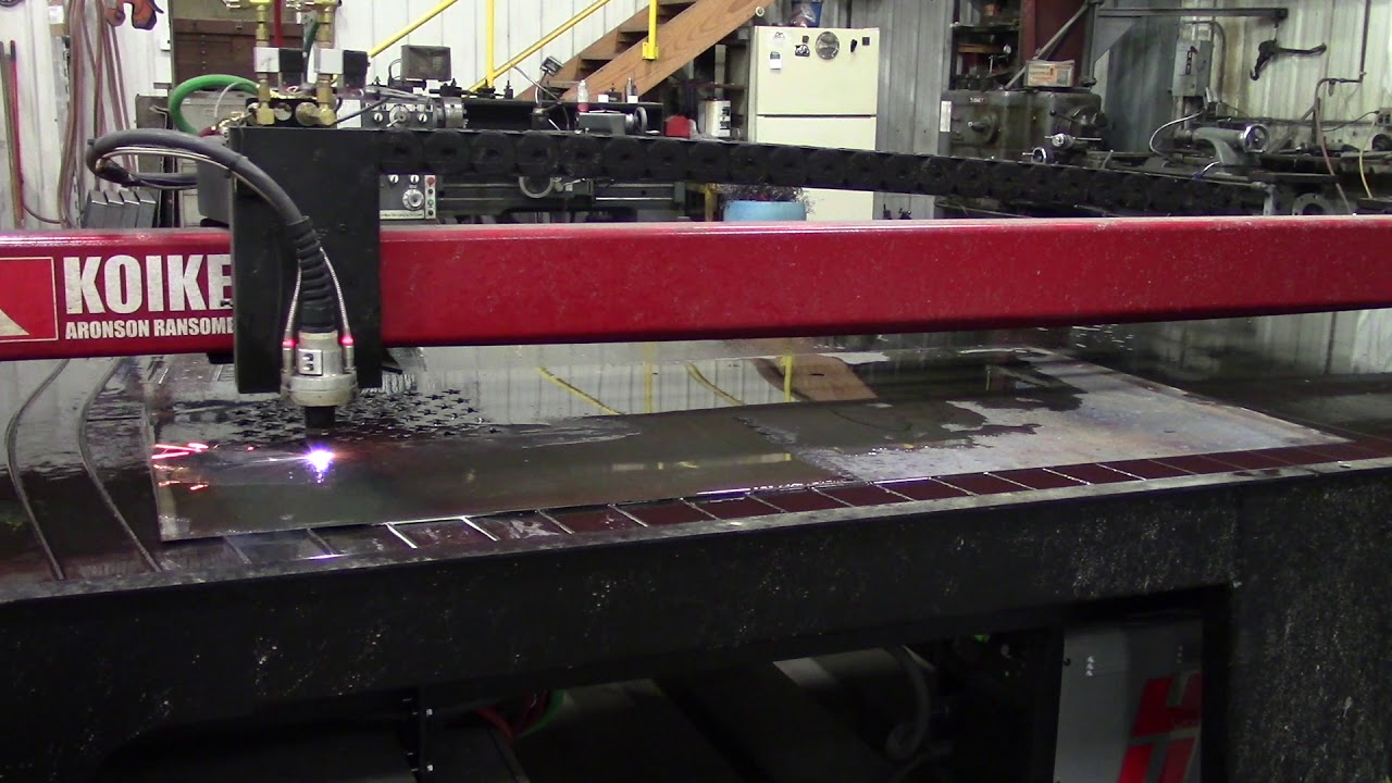 Bruce's Welding Koike Aronson ShopPro plasma table video YouTube