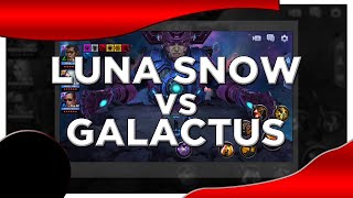 T3 Luna Snow Vs Galactus Gbr Marvel Future Fight