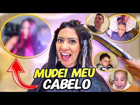 MUDEI MEU CABELO!!