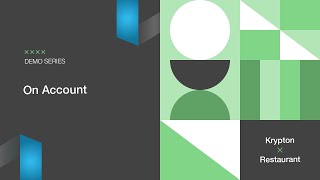 Krypton POS - On Account