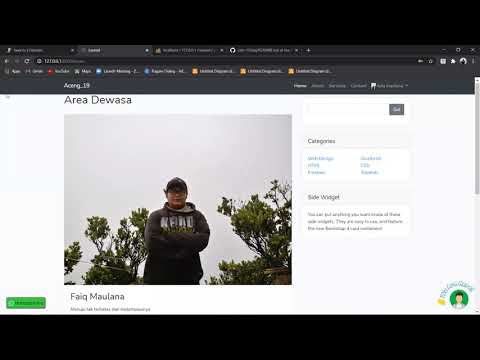 Penambahan Fitur Contact Us Pada Laravel