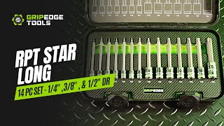 RPT Star (Torx) | Long 14pc Bit Socket Set | Product Overview