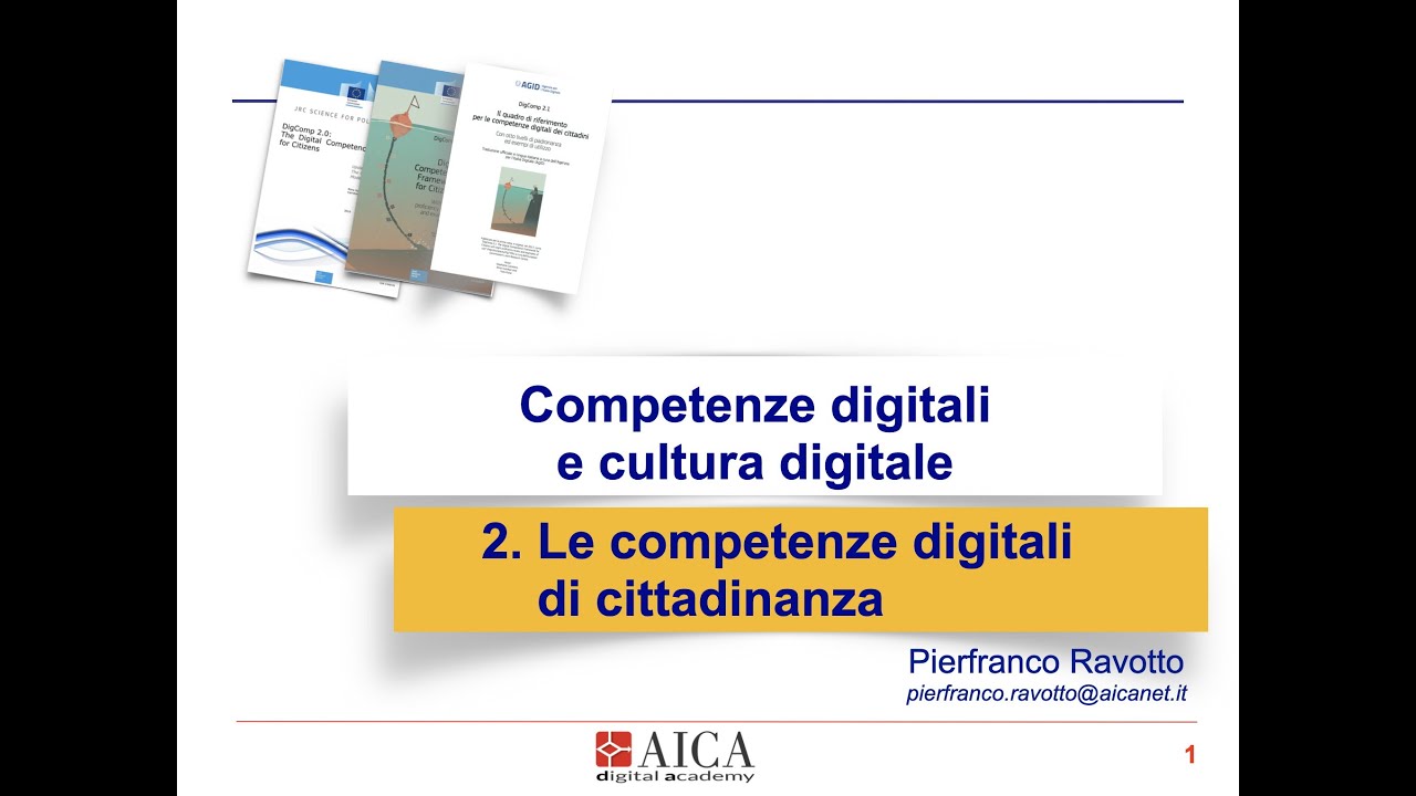 2. Competenze Digitali di cittadinanza YouTube 2. Competenze Digitali di cittadinanza YouTube