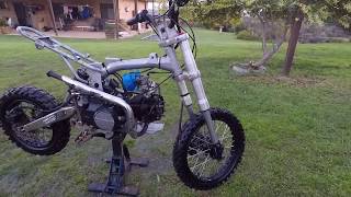 Custom Pitbike build - Teardown - SSR 125