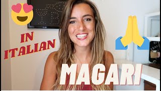 Learn Italian | How to use Magari in Italian screenshot 1
