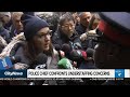 Families of Toronto cops confront police chief over staffing concerns