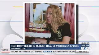 Testimony begins in murder trial of victim's ex-spouse Content