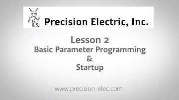 EATON SVX9000 Training Lesson 2: Basic Parameter Programming And Startup - Variable Frequency Drives