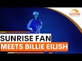 Sunrise winner meets Billie Eilish