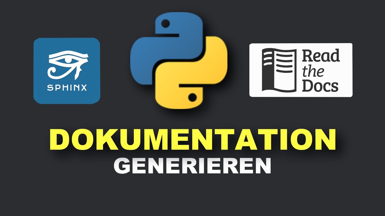 Python Dokumentation automatisch generieren & veröffentlichen | Sphinx ...