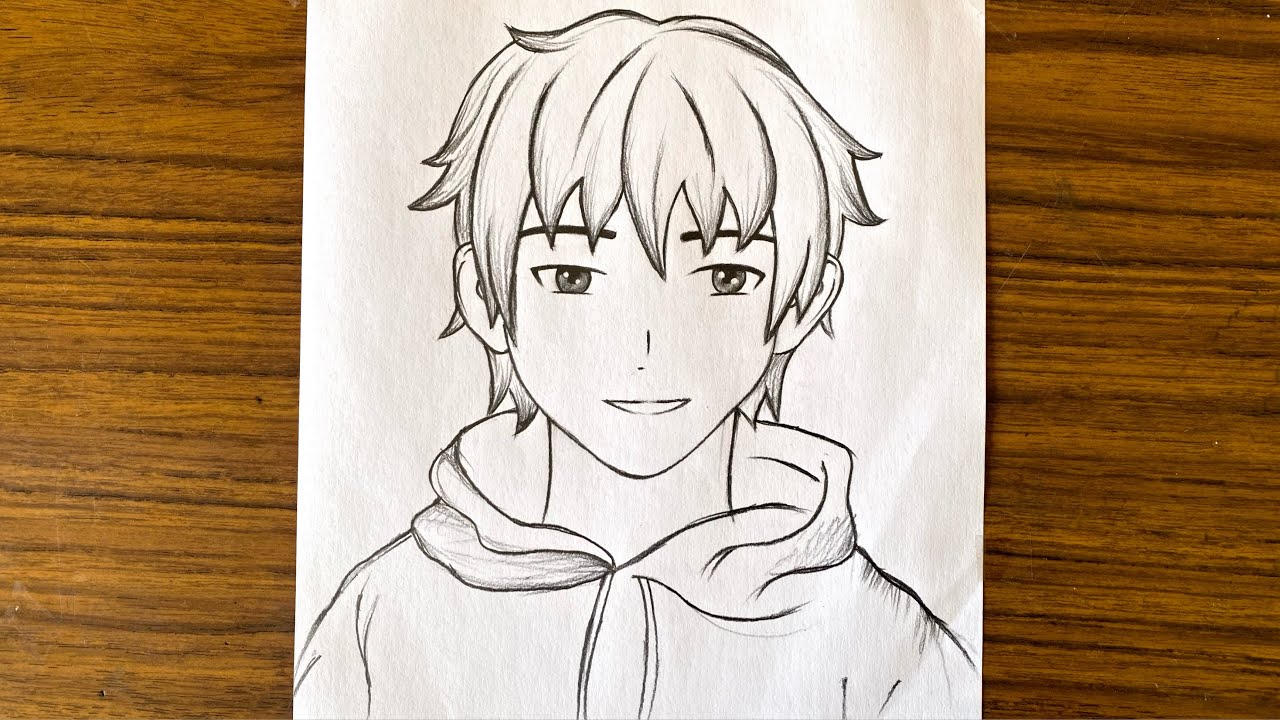 How To Sketch An Anime Boy, Step by Step, Drawing Guide, by catlucker -  DragoArt