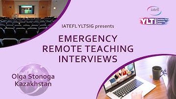YLTSIG Emergency Remote Teaching: Interview with Olga Stonoga