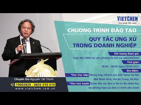Văn hóa ứng xử trong doanh nghiệp thế nào là đúng? | VIETCHEM