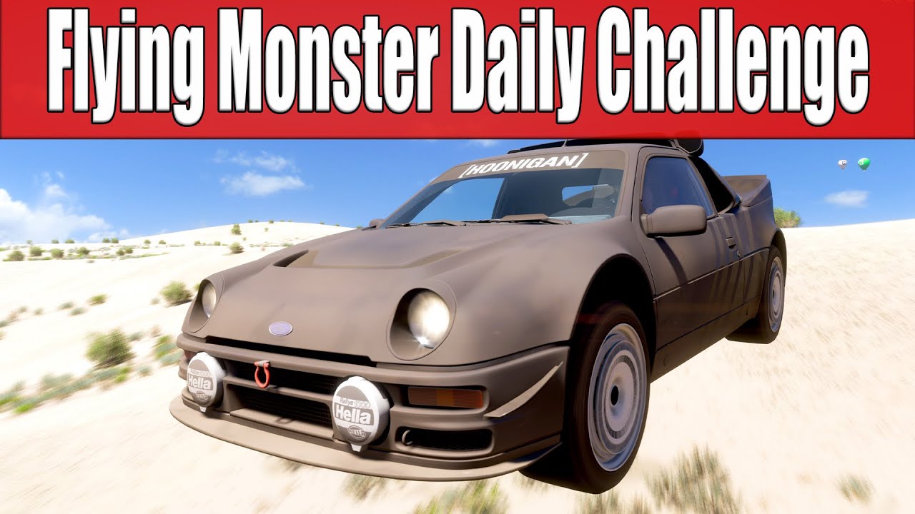 Forza Horizon 5 Flying Monster Daily Challenge Get 3 Ultimate Air ...
