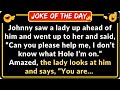 A man asks a woman which hole hes in funny dirty joke  funny short jokes 2023