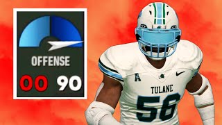 Can We Make the CFB Playoffs With NO OFFENSE? | NCAA 14 Tulane IMPOSSIBLE Dynasty Episode 78