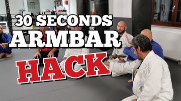 How to STOP! the armbar defense in 30 seconds! With Octavio Couto, 6th degree Black Belt