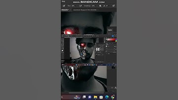 How to make robot face effect photo manipulation | Robot Manipulation Photoshop - Full Tutorial HD