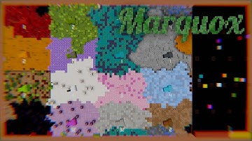 Minecraft Marble Race - 4x4 Multiply or Release [60FPS/UHD/4K] | MARQUOX