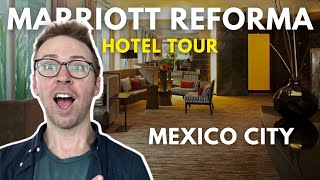 Marriott Mexico City: Reforma Hotel and Room Tour