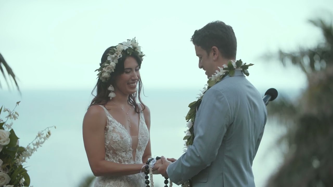 Paliku Gardens at Kualoa Ranch | Oahu, Hawaii Wedding Videographers