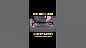 Rodecaster Video Hardware Overview [ Buttons and Ports Explained ]