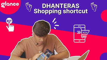 Glance | SmartLockscreen for Dhanteras Shopping