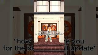 So excited bloxburgs fall update #bloxburg #fall