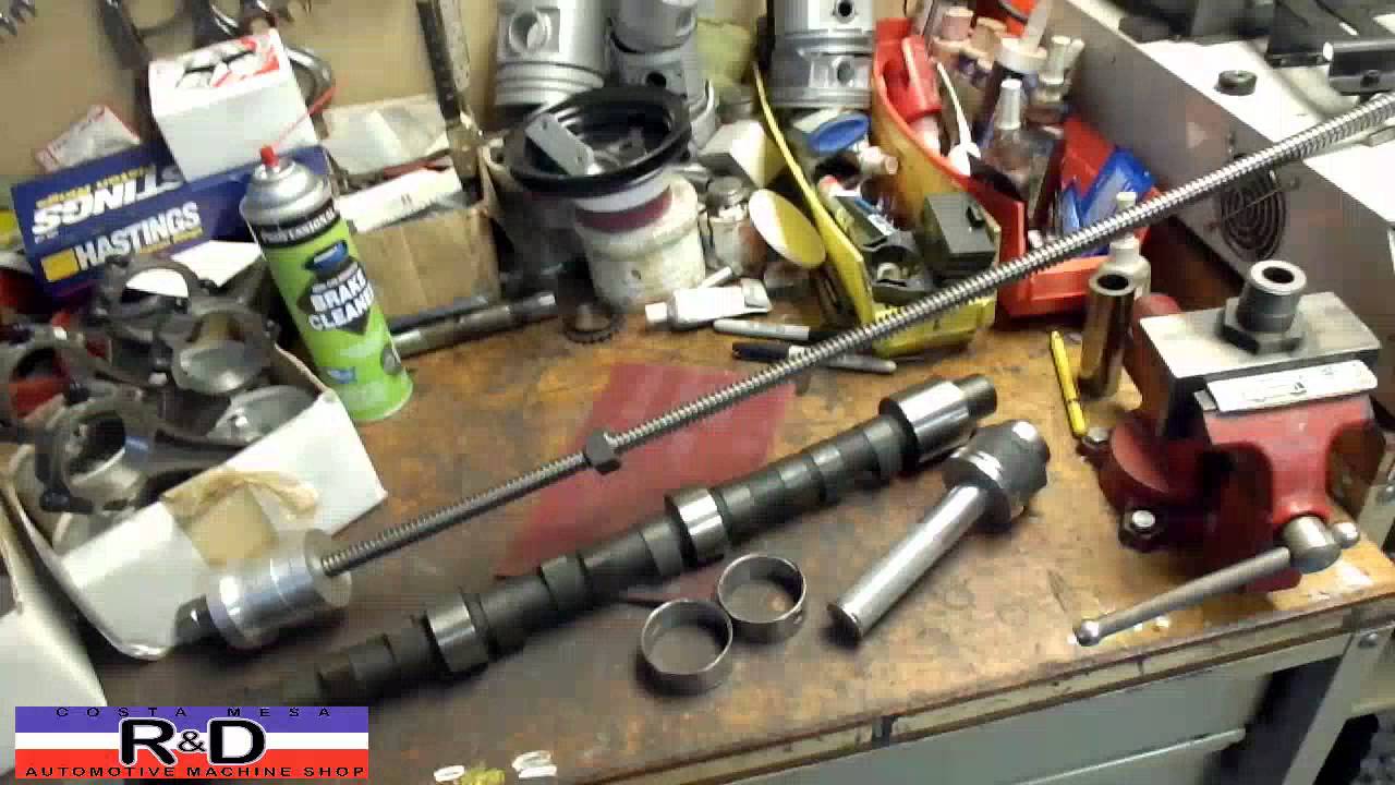 Pulling Cam Bearings into Place with Acme All Thread Rod YouTube