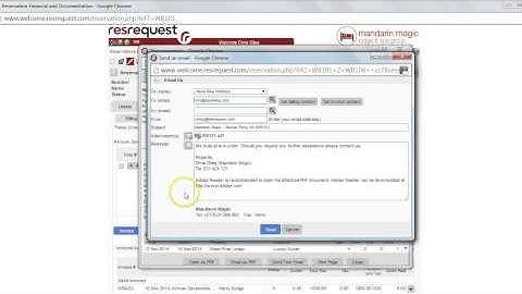 Working with the Proforma Invoice