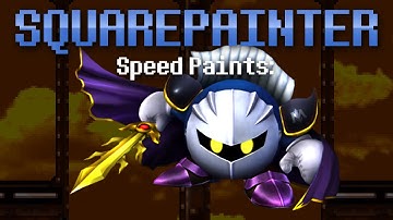 Meta Knight Speed Painting - Squarepainter