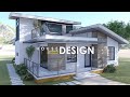 SMALL HOUSE DESIGN | 2 STOREY with DECK | 9.90m x 11.60m (161 sqm TFA) | 3 BEDROOM