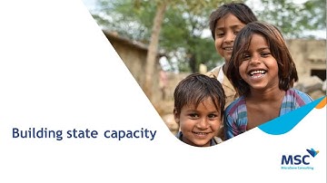 Building state capacity